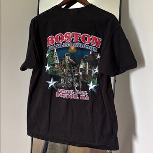 HARLEY DAVIDSON LIMITED EDITION MENS UNISEX SHORT SLEEVE BOSTON STORE TEE SHIRT